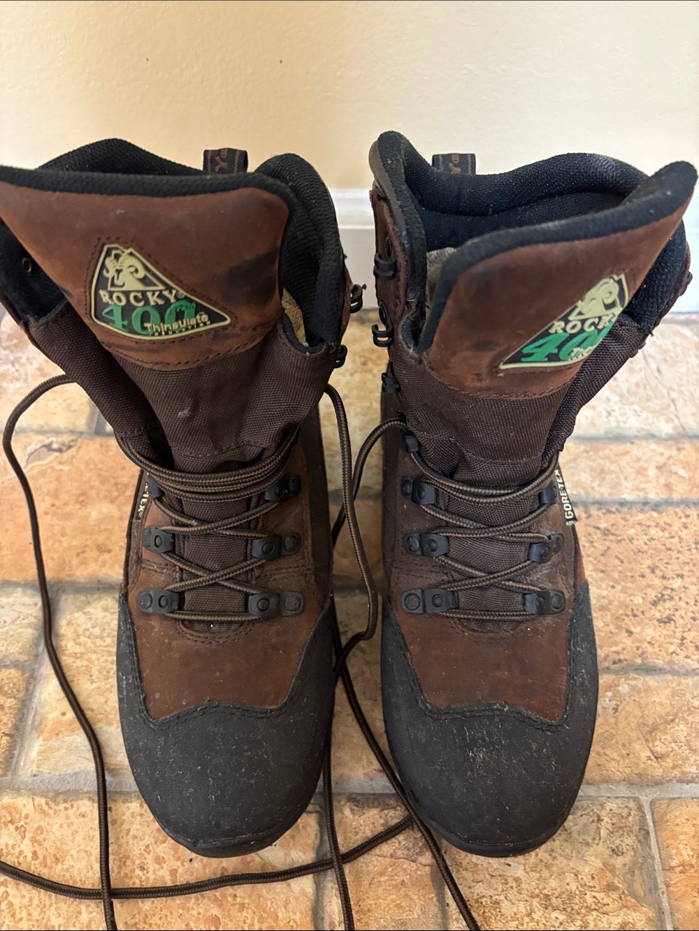 Rocky 400 Women’s Brown Gore-Tex Waterproof Trail Boots 6.5M - Worn Once